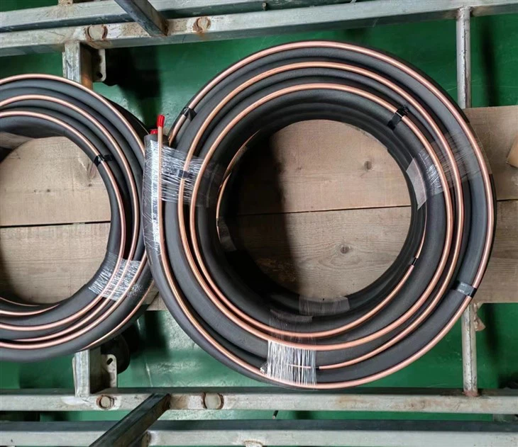 Copper Alloy Tubing Pipe Copper Coil Insulation 3/8''-3/4''